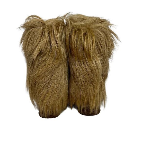 Pajar tan scarlet tassel tie goat hair apres ski boots size 36 (5.5-6) - Picture 4 of 15